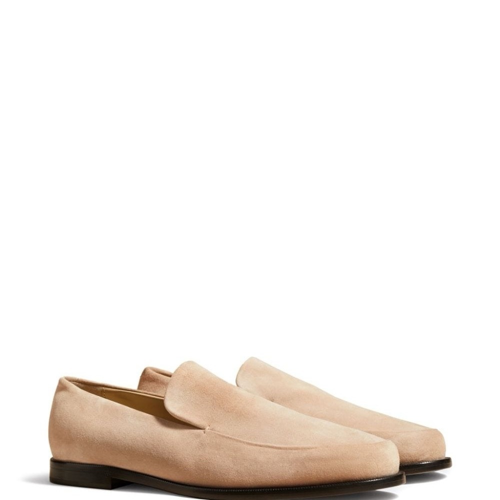 KHAITE Alessio Suede Loafer